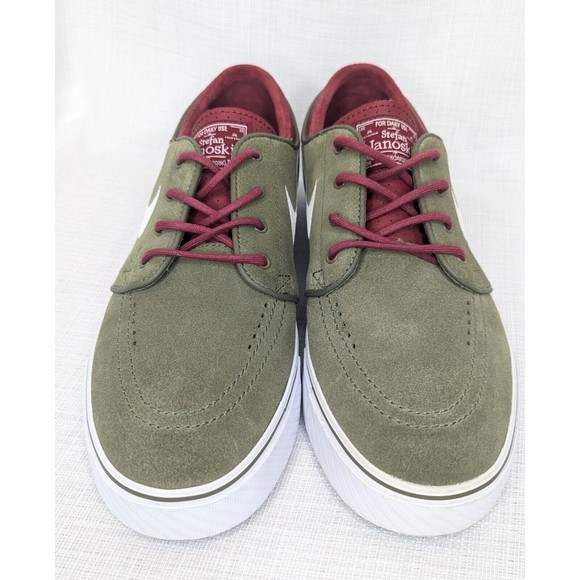 Nike Zoom Stefan Janoski 333824 216 Medium Olive/White-TM red-BLK size 9 main image 13